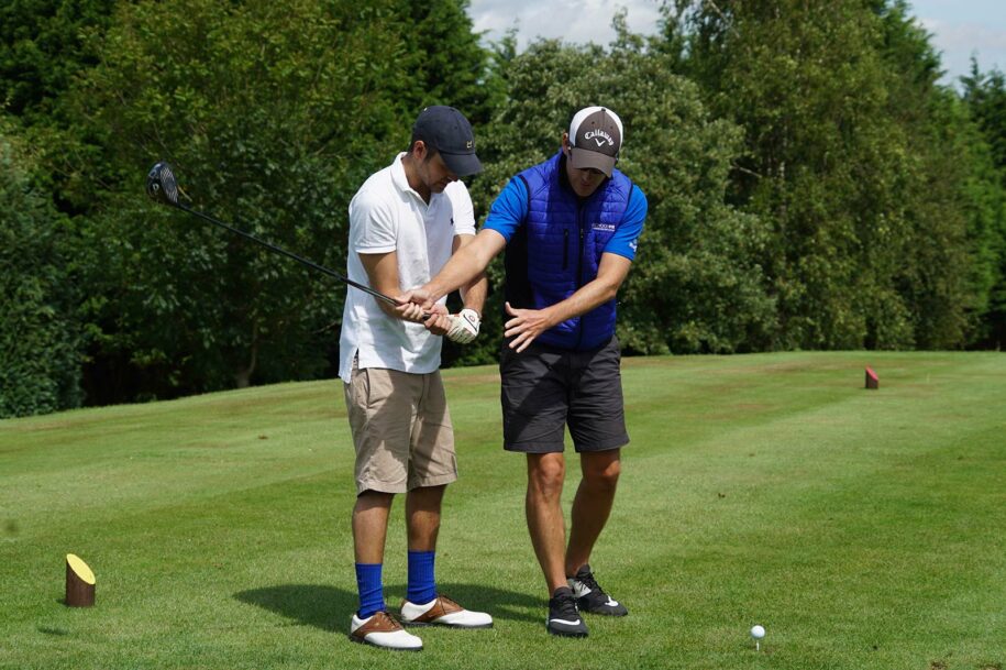 beginner golf lessons with Tom